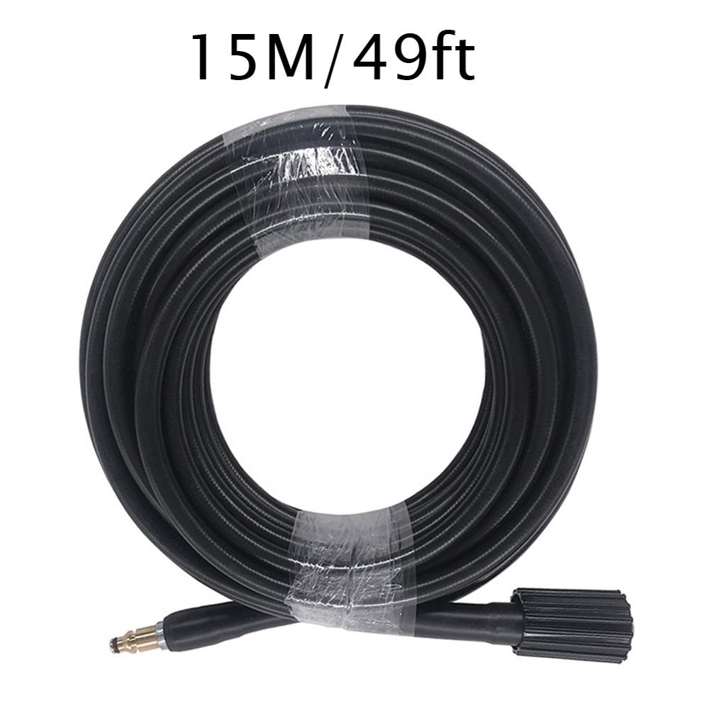 10m/15m High Pressure Water Cleaning Hose Pipe Cord Pressure Washer Hose Car washer Water Hose for Nilfisk STIHL Gerni HUSQVARNA
