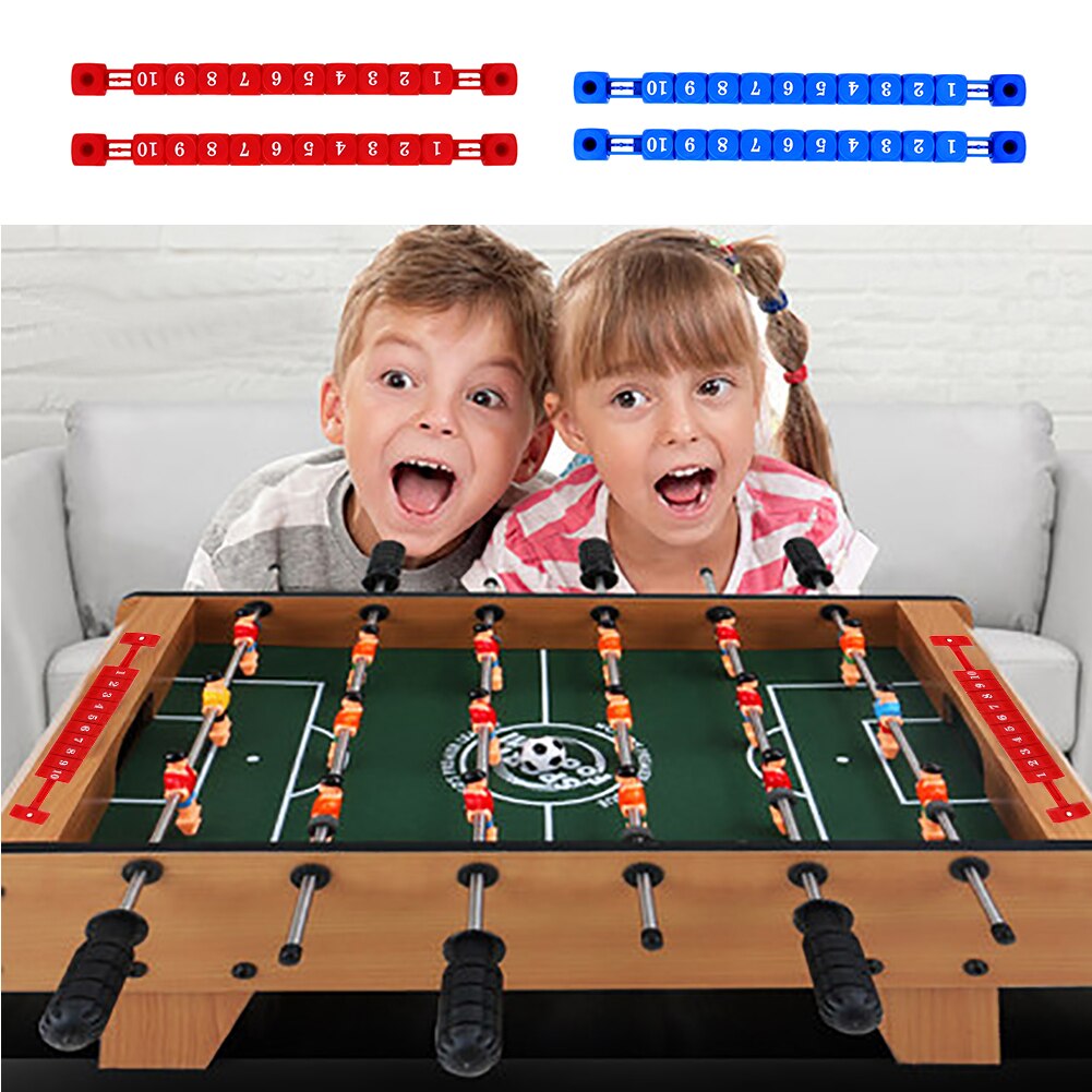 2 stücke Tabelle FußBall Zähler Spiel Luft Eishockey Platz bilden drinnen Tragbare Wächter Anzeigetafel Professionelle Universal- Kunststoff