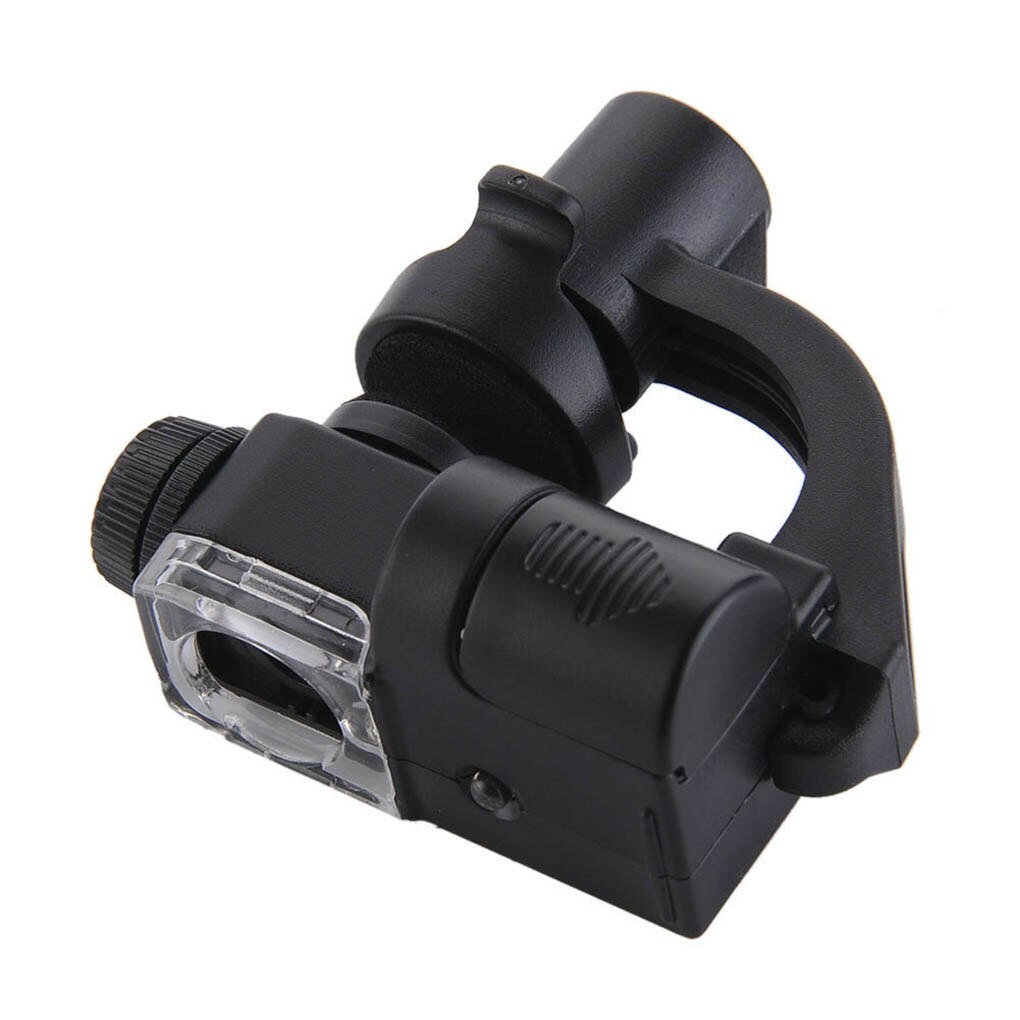 90X Optical Zoom Phone Camera Magnifier LED UV Clip Microscope Lens for Universal Cell Phone