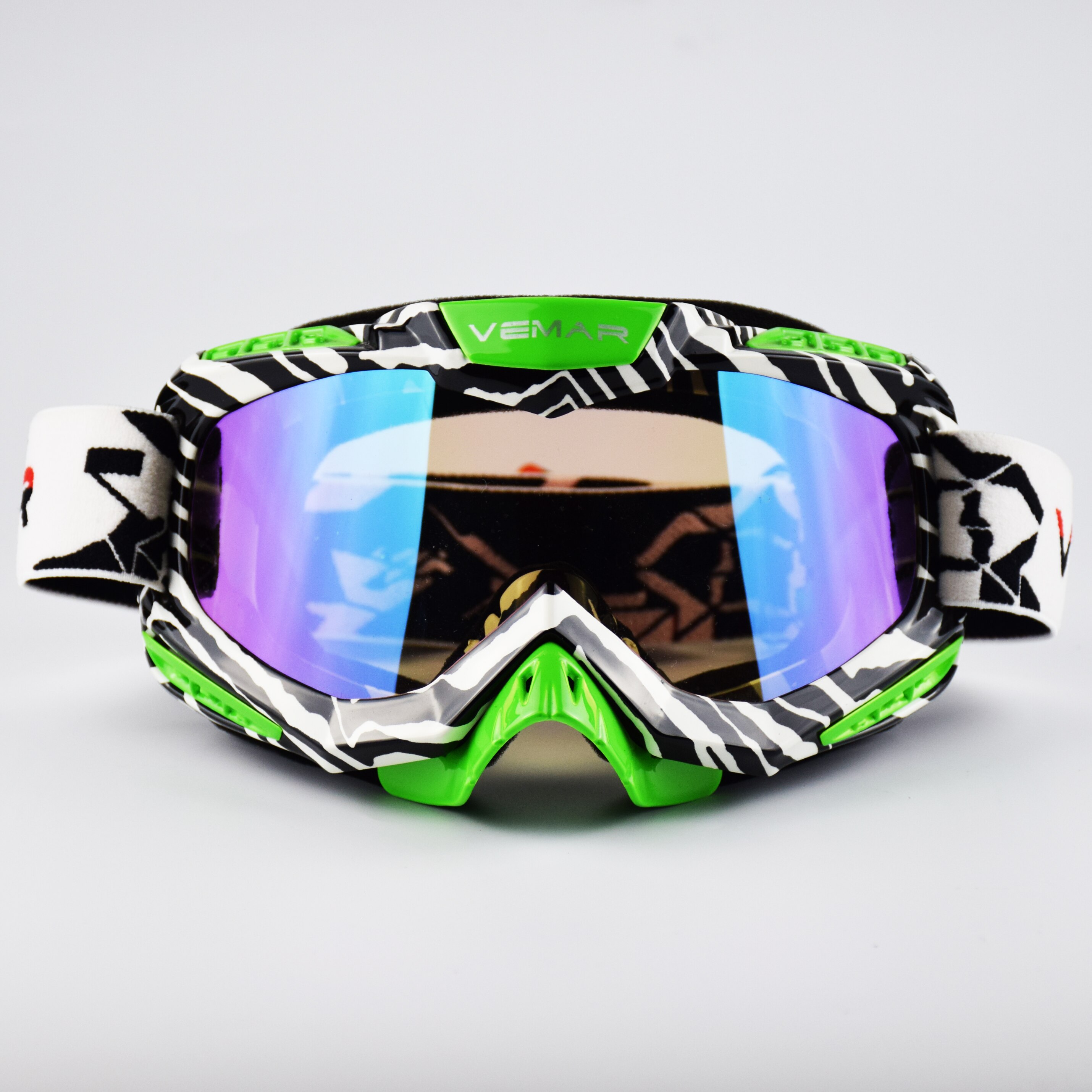 VEMAR Moto cross lunettes saleté vélo Moto cross lunettes Moto Cross lunettes vtt MX équitation lunettes masque moto cross