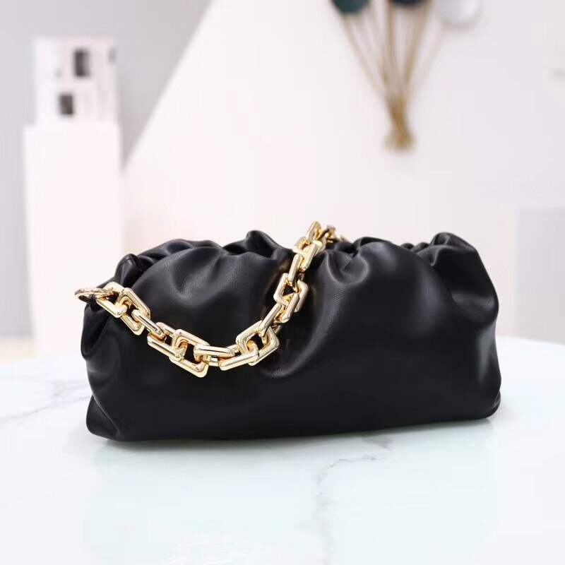 Amazon Bolso Verde Cadena Dorada Bolsa De Hombro De La Aleta De