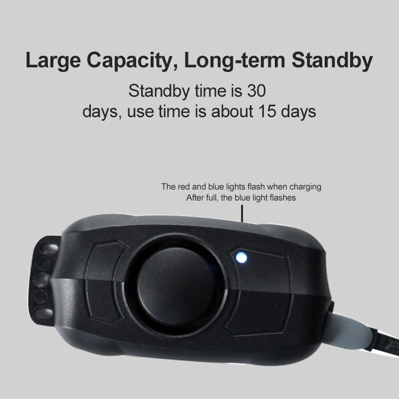 Wireless Bluetooth Remote Control Bicycle Motorcycle Windows Doors Alarm IP55 Anti-Theft Alarm Vibration Alarm 150dB