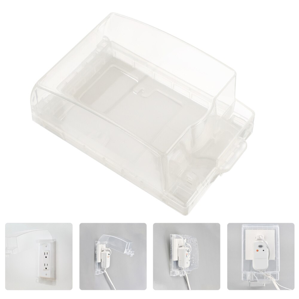 Waterproof Box 86 Type Wall Switch Socket Box Splash-proof Socket Cover