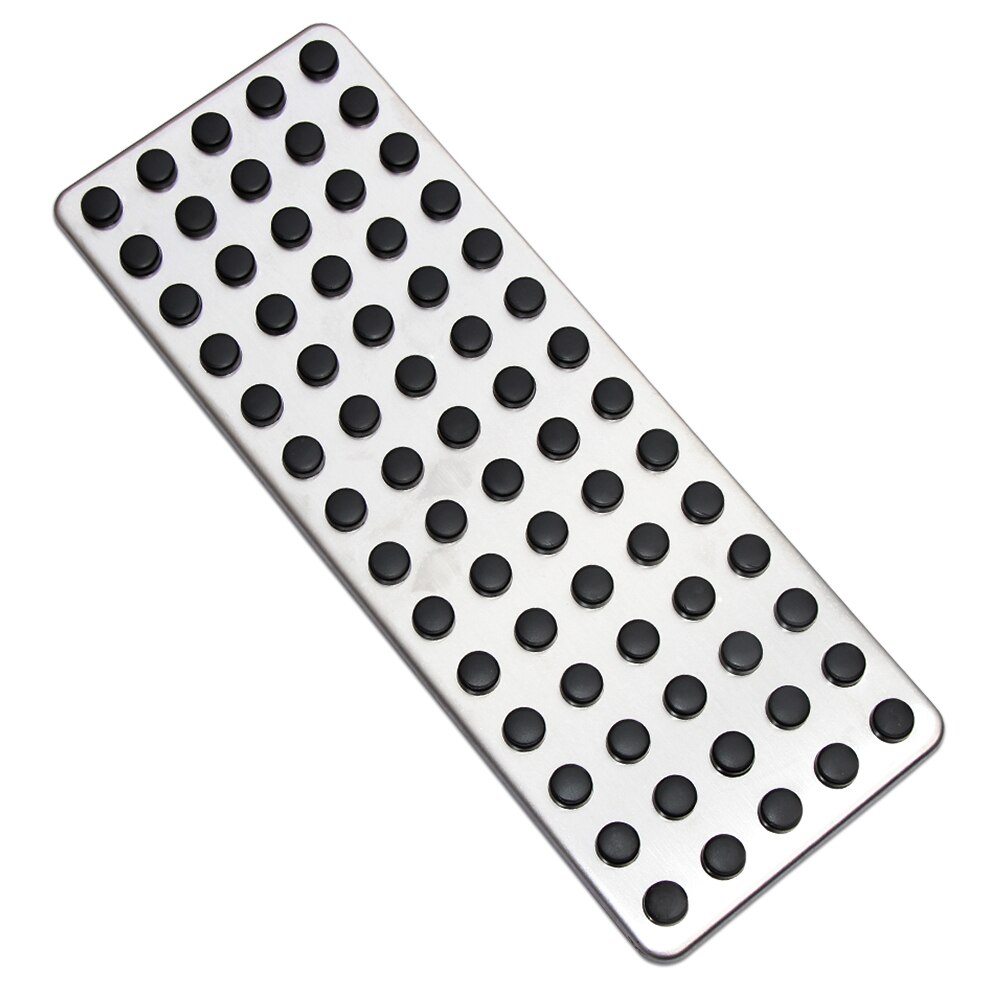 Car Styling No Drill Non Slip Foot Rest Plate for Nissan Kicks Navara NP300 D23 Citroen DS7 DS 7