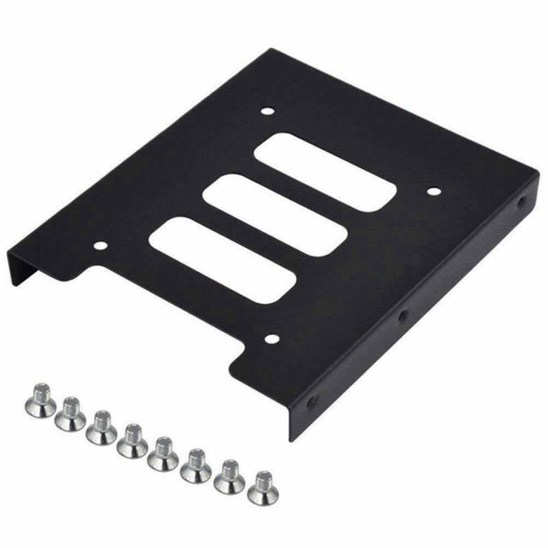 2.5 inch To 3.5 inch SSD HDD Metal Adapter Mounting Bracket Hard Drive Holder