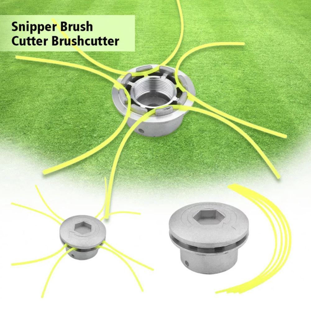 Universal Trimmer Heads String Set Grass Brush Cutter Accessories Garden Tools Convenient To Change, Easy To Install Durable