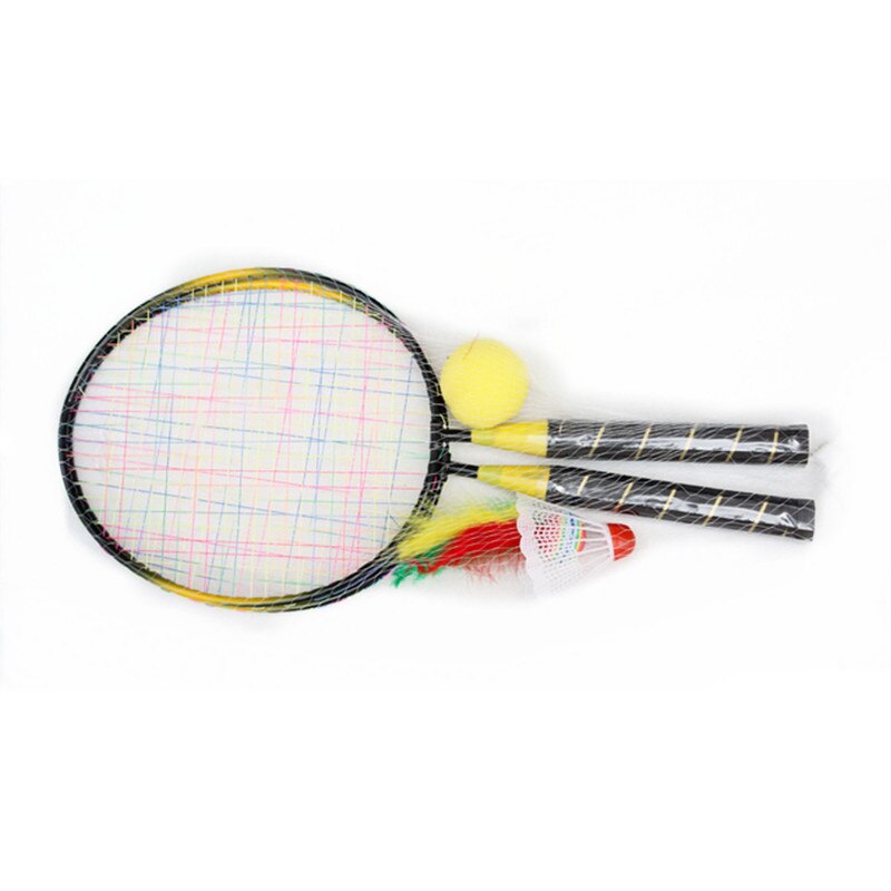 1 Pair Youth Children's Badminton Rackets Sports Cartoon Suit Toy for Children Baby