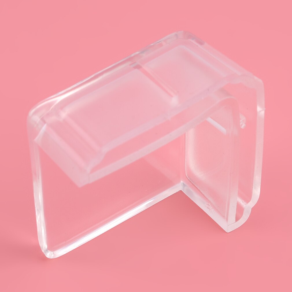 10 packs transparent square baby safety anti-collision corner table corner protection against collision protection