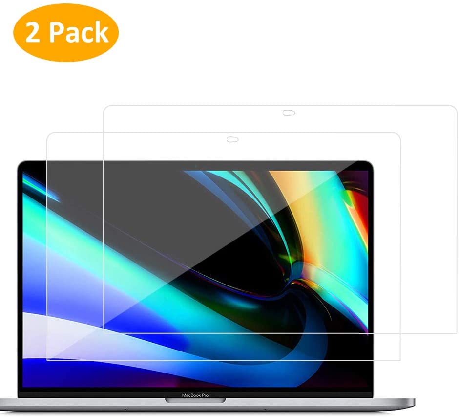 2-Pack Crystal Clear Screen Protector for Macbook Air 13 A1932/A2179/A2337 M1 Chip Macbook Pro 13 inchA2289/A2251/A2159/A1706