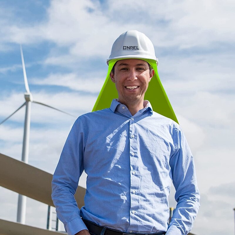 3Pcs Hard Hat Neck Shade Elastic UV Protection Sun Shade Hat Neck Shield Neck Protector to Cover