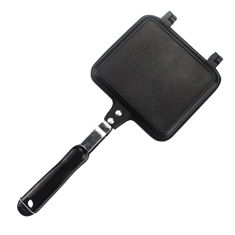 Sandwich Mold 34.5*15 Cm Pan Double Side Grill Fry Pan Kookgerei Dubbele Gezicht Pan Steak Koekenpan Pannenkoek outdoor Keuken Benodigdheden: Default Title