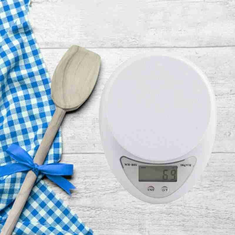 Electronic Digital Kitchen Food Scale ABS Precision Weigh Kitchen Kitchen Scale Balance Home Electronic Digital Gramera I7Y6