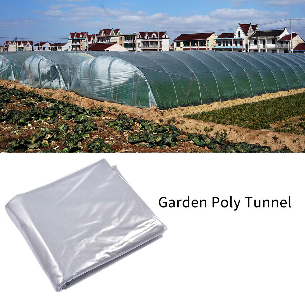 Agricultural Garden PVC Greenhouse Plants Metal Frame Protector Roof Panels Foil Hothouse Warm Room Cover