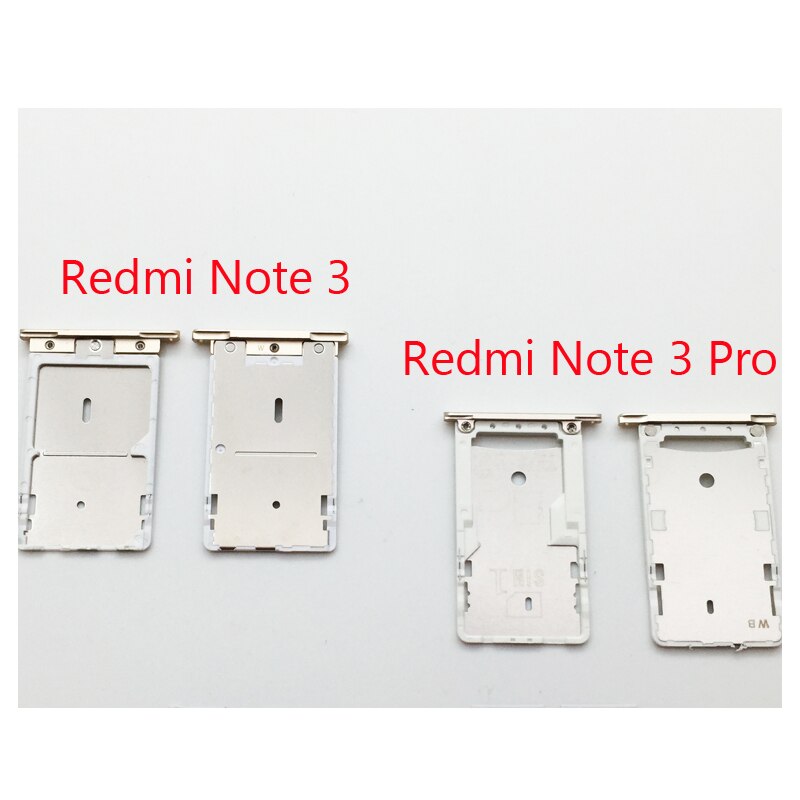 Original For xiaomi Redmi Note 3/ Redmi Note 3 Pro SIM card reader connector holder SIM tray SIM reader socket module Parts