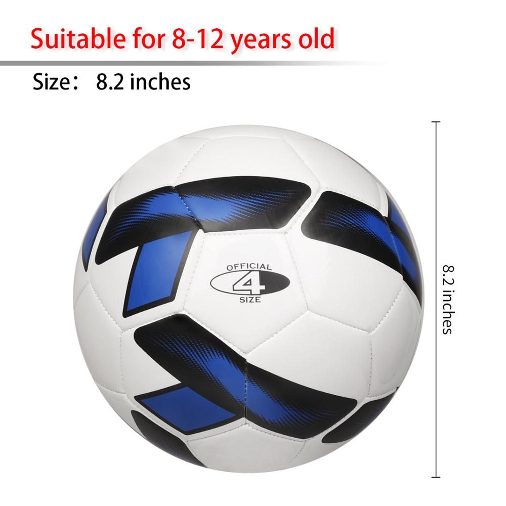 Soccer Ball Practice Traditional Soccer Balls for Kids Youth Adults Training Practice Soccer Balls YANODO Sizes 4 football: bo wen lan