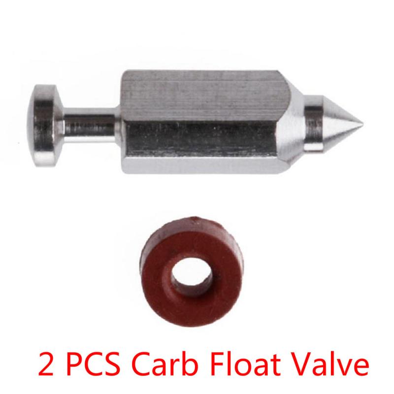 Carburetor Float Valve Needle Seat Kit Fits For Briggs And Stratton 398188 Carburador Desbrozadora Карбюратор Car Tool: 2 PCS