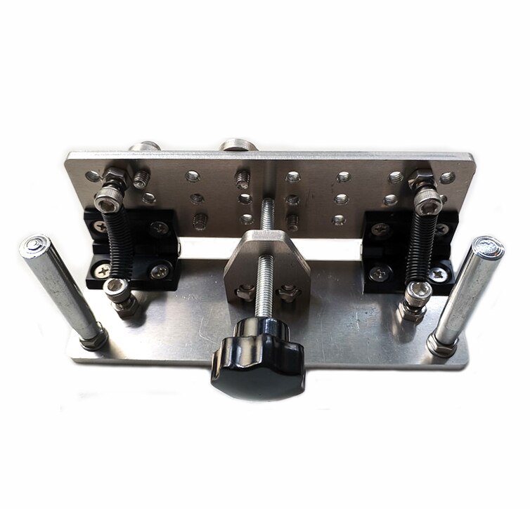 Riem Grinder Mes Jig Messenslijper Jig Aluminium Slijpen Locator Tool Mes Slijpen Clip Voor Bandschuurmachine Riem Machine: 160X65X60mm