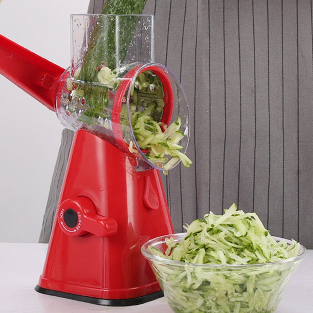 3 In 1 Groente Cutter Handmatige Snijmachine Chopper Spiralizer Rasp Mandoline Slicer Aardappel Kaas Keuken Gadgets Keuken Gadgets