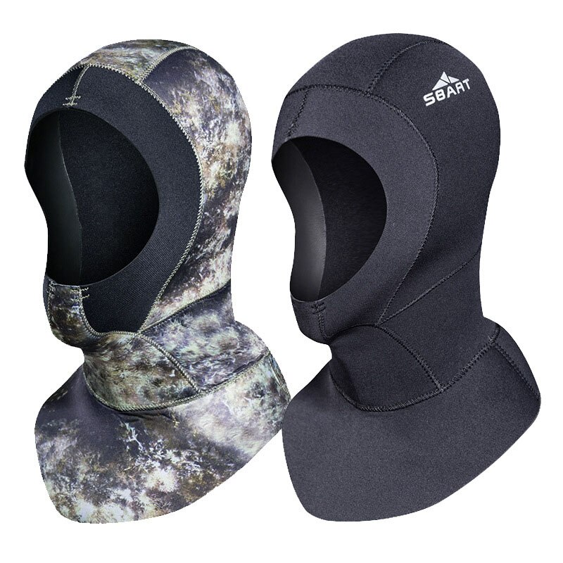 SBART 3mm neoprene dive hood cap for scuba diving cold water scuba dive sports Cap Waterproof keep warming Brand