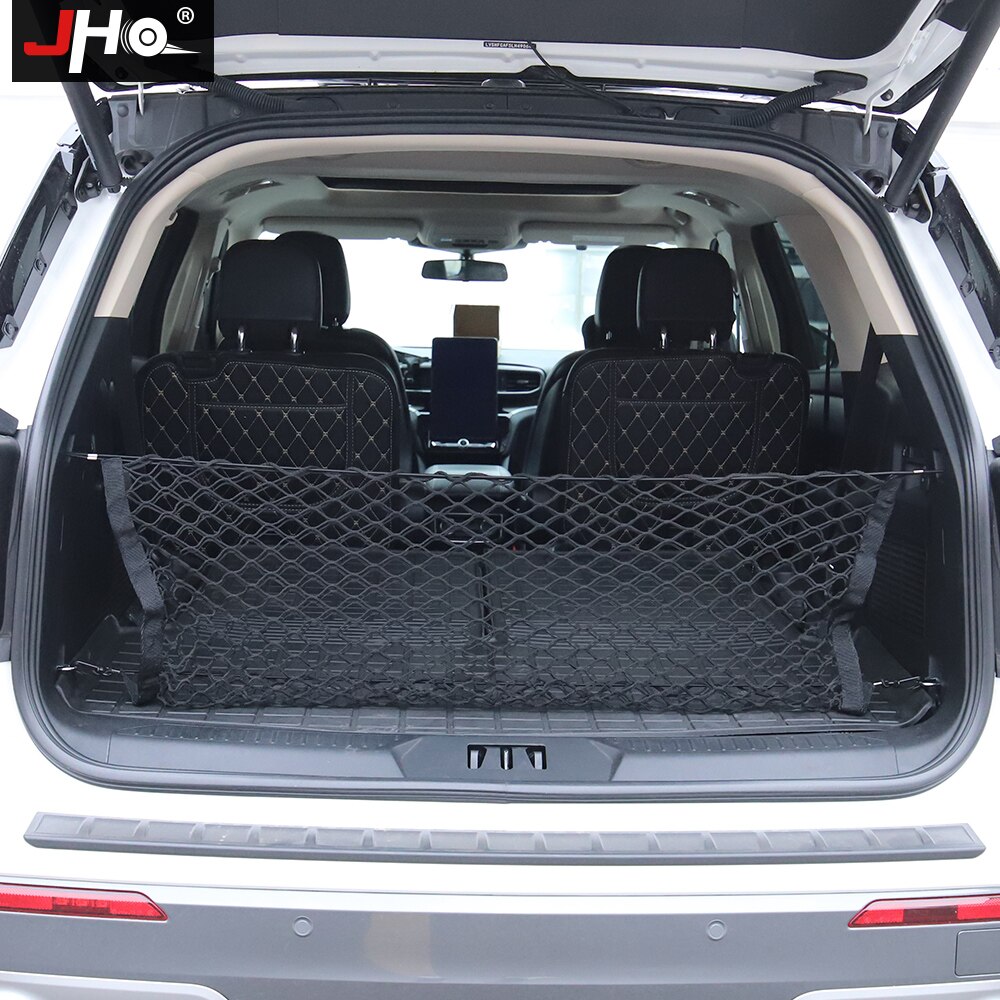 Jho Envelop Stijl Kofferbak Bagagenet Mesh Organizer Opslag Voor Ford Explorer -2022 Beperkt
