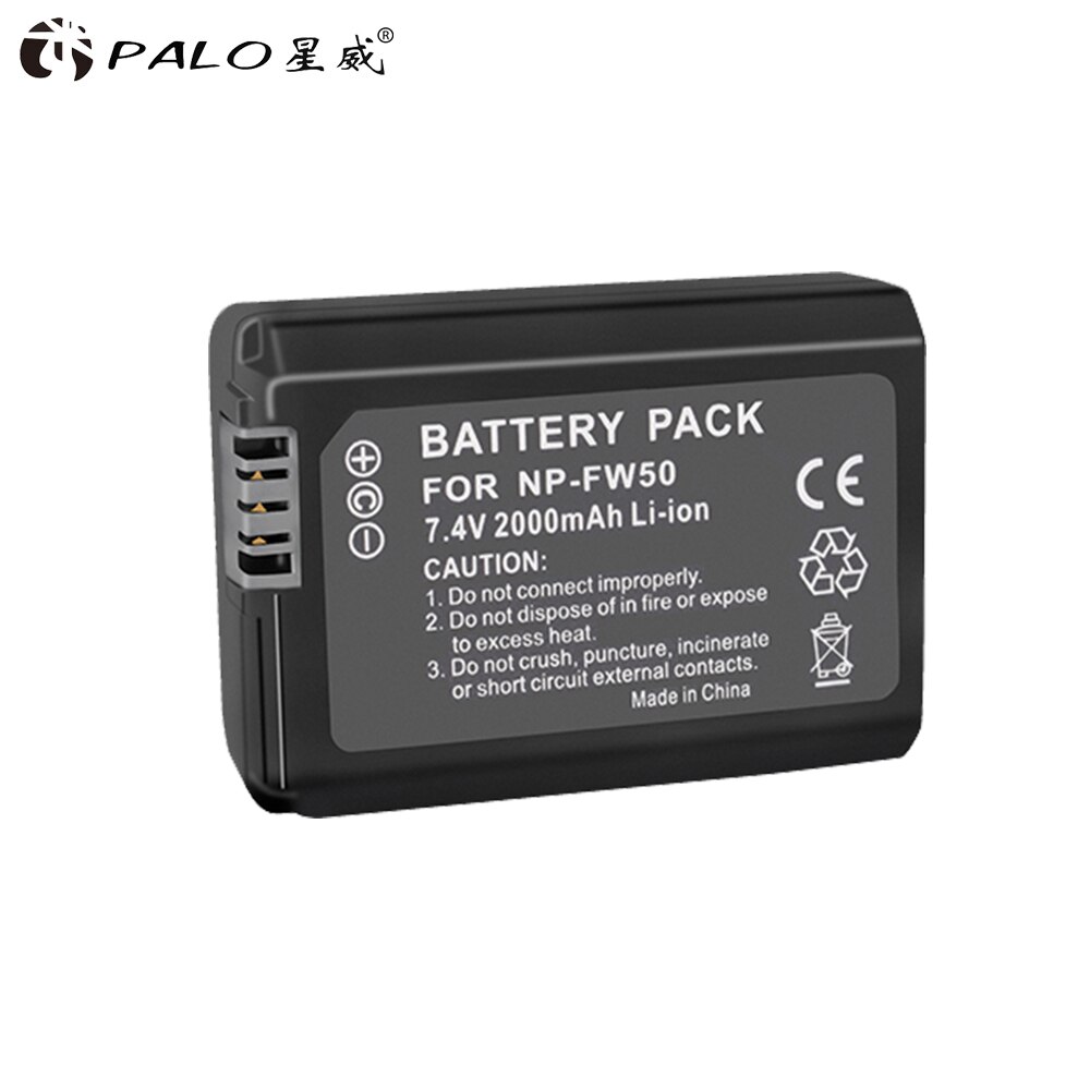 NP-FW50 Batteria O Caricabatterie CA Per Sony NEX-3 NEX-3N NEX-5N - Foto 3