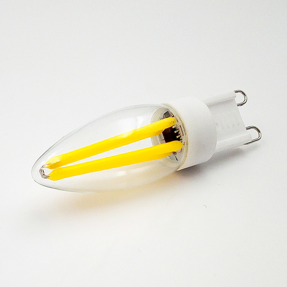 Ampoule LED G9 110V 220V 2W 3W, 10 pièces, lampe LED COB à Filament, remplacement de la lumière halogène 30W 40W pour lustre