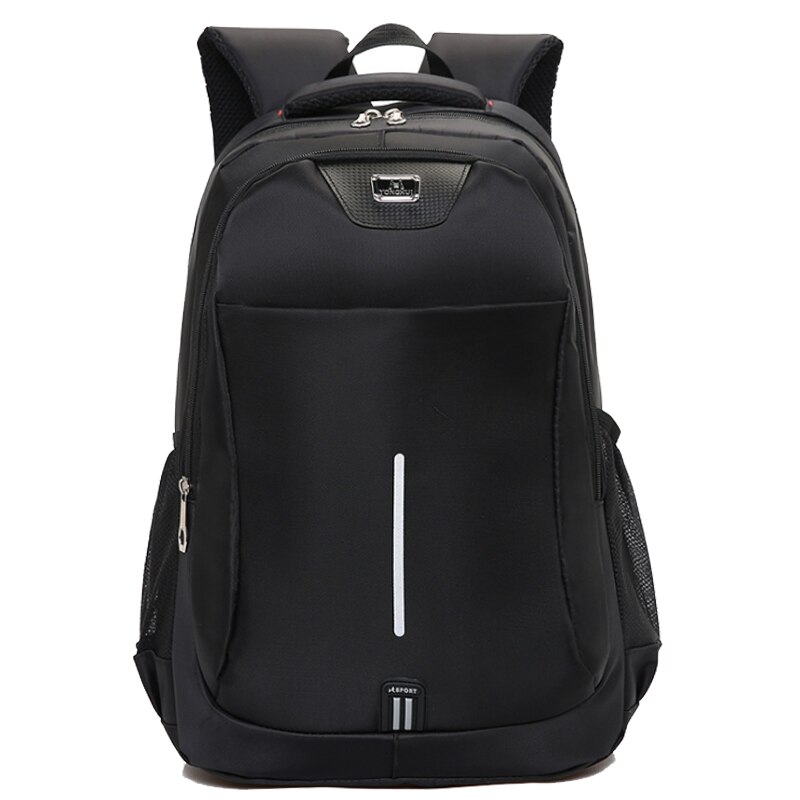 Chuwanglin Mode Mannelijke Rugzakken Mannen Laptop Rugzakken Waterdichte School Rugzak Voor Man Bag Hoge Capaciteit Reistassen K6160: Black