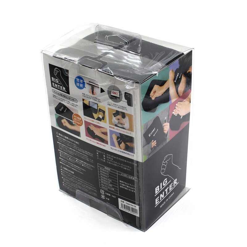 Stress Release Voer Giant Grote Knop Usb Enter-toets Kussen Supersized Onbreekbaar Kantoor Thuis Computer Laptop Novelty Speelgoed