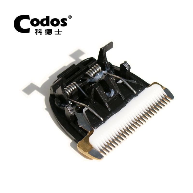 Huisdier Elektrische Tondeuse Snijmachine Originele Keramische Titanium Mes Cut Hoofd voor Codos CP6800 CP8000 CP9600 CP5200 KP3000