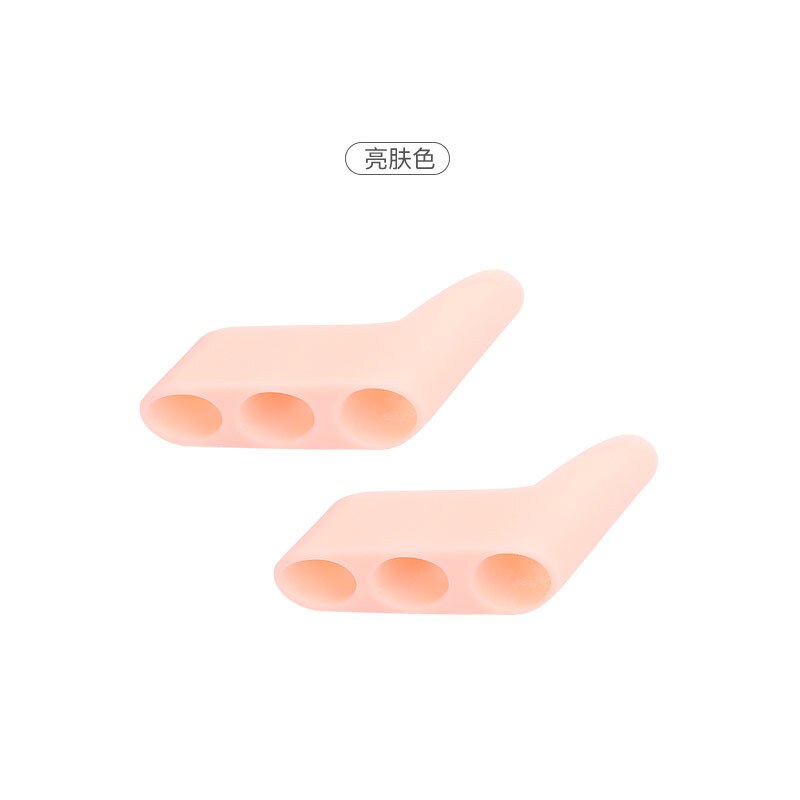 50Pairs Feet Care Pedicure Toe Bunion Ortopedia Protector Toe Separator Hallux Valgus Corrector Separador De Dedos De Los Pies: skin