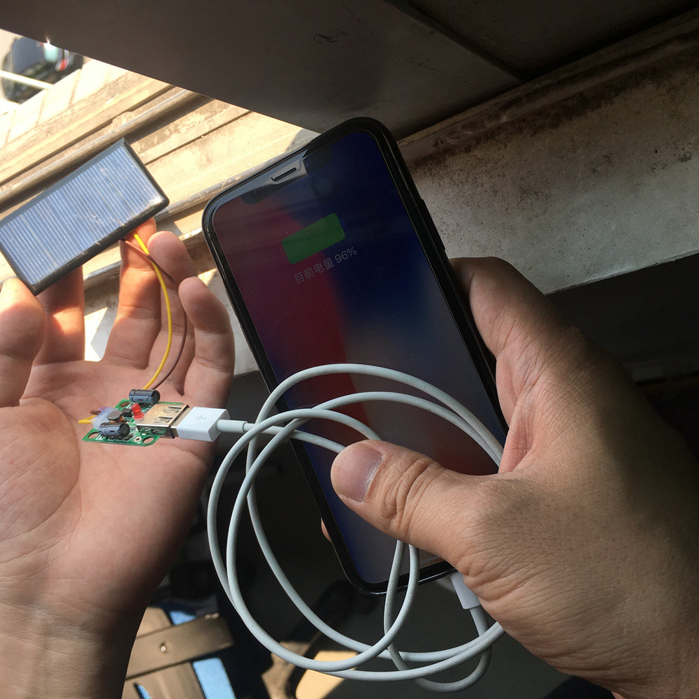 DIY USB Solar power Charger Toy Science Experiments Exploration