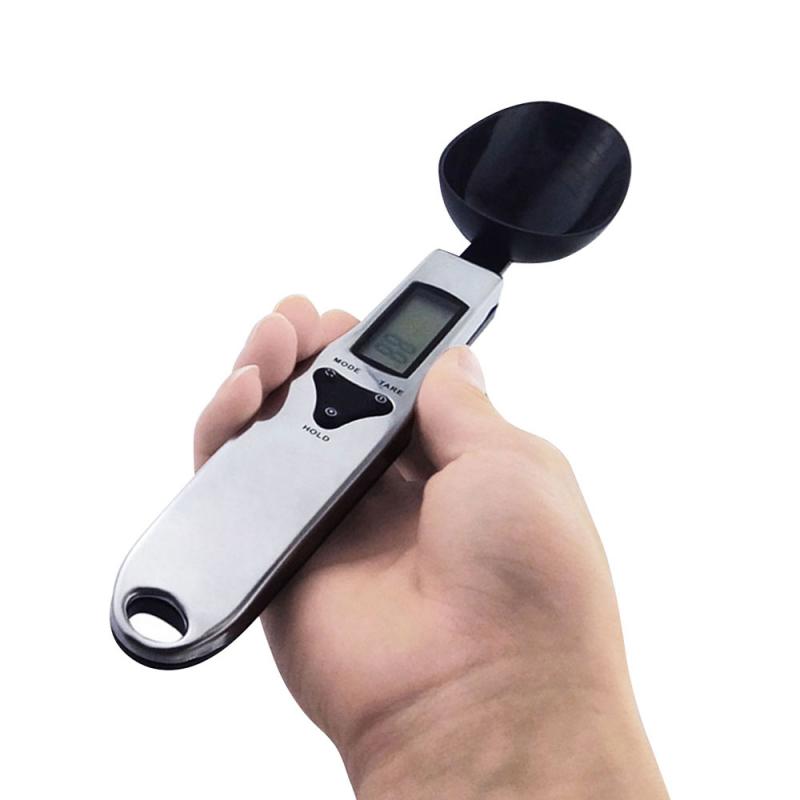 1pcs 500/0.1g Digital Lab Gram Electric Scale Measure Food Spoon Weight Scale Kitchen Measuring Spoon Kitchen Accessories