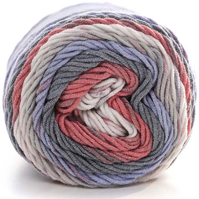 Fils de coton en soie naturelle doux | Laine, fil épais, tricot d'amoureux, laine tricot Crochet, tissage fil, bricolage, 2 pièces: 5-2pc