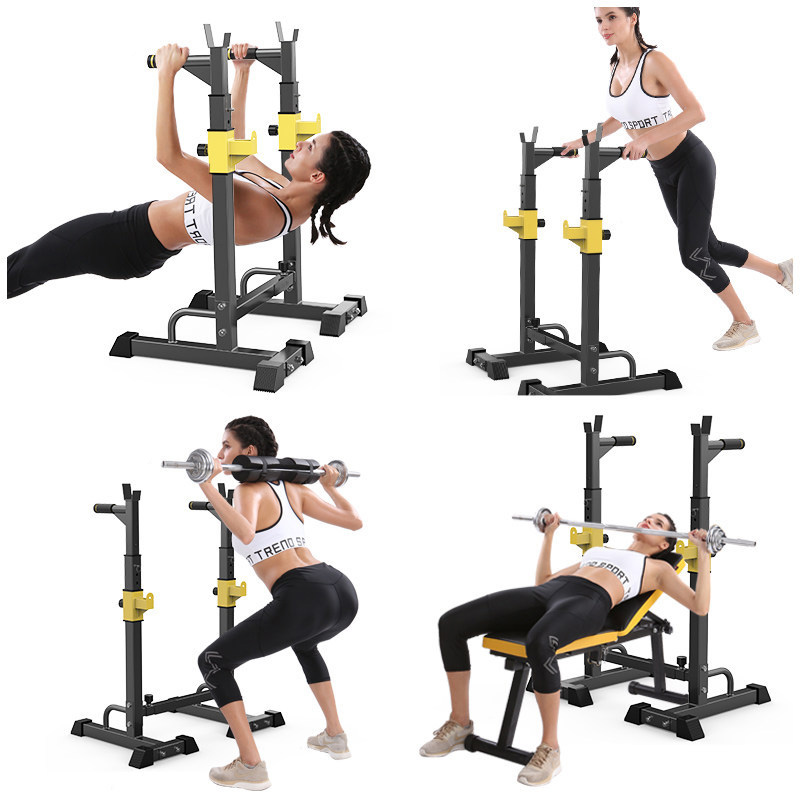 Multifunctional Weight Dumbbell Bench Rack Weightlifting Bed Folding Barbell Lifting Training Bench Press Fitness Equipment