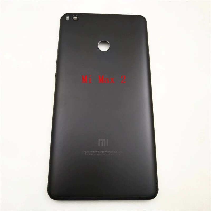 For Xiaomi Mi Max / Mi Max 2 Metal Back Battery Door Rear Housing Cover Case Replacement Parts