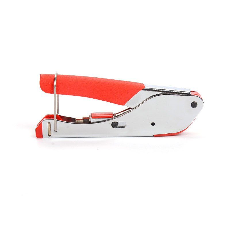 RG59 RG6 Cable TV Crimping Tool Multi Tool F Type Crimping Pliers Wire Stripping Squeezing Pliers Coaxial Cable Cold Press Clamp