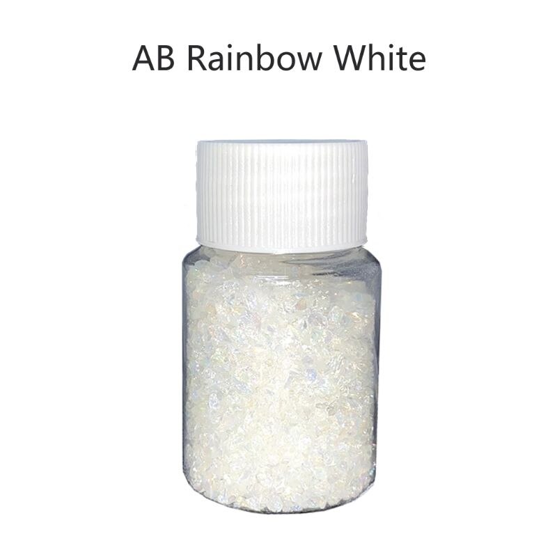 20G Acrylic Crystal Sea Glass Resin Filler Broken Stones DIY UV Resin Epoxy Resin Jewelry Making Mold Fillings Art Craft: 7HH1107478-AB