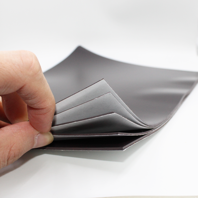 0,5/1/1,5 mm A4 selbstklebender Magnetblech-Aufkleber, weiße Magnetmatte für Kühlschrank, Foto, Bild, Schneiden, Kühlschrankmagnet, 4 A