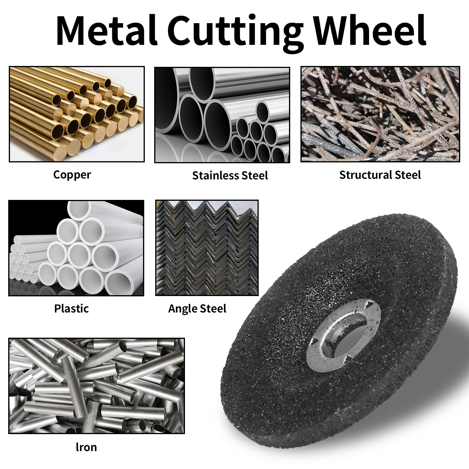 Muela de 50/75mm, disco de corte para amoladora angular de 2 "y 3", rueda de pulido de Metal, accesorios para amoladora angular, apertura abrasiva de 10/16mm