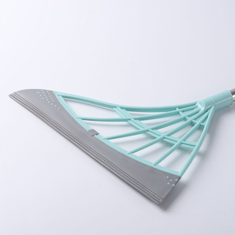 Rubber Broom Hand Push Sweeper Magic Broom Floor Wiper Squeegee For Floor Cleaning Floor Squeegee Sweeping Brush Pet Hair Broom