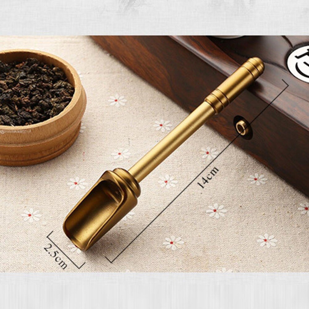 Aluminium Thee Lepel Retro Thee Koffie Bean ShovelNew Qgnv
