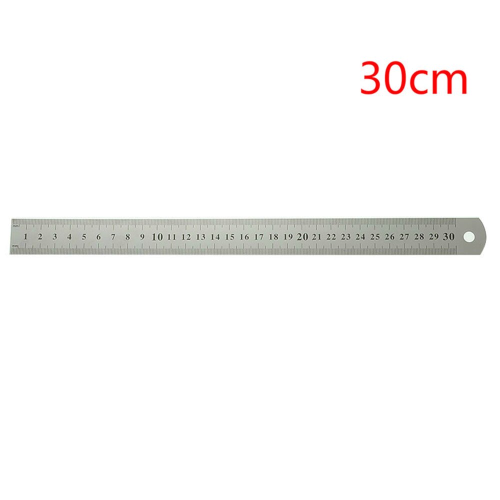 Sewing Foot Sewing 15-30cm Stainless Steel Metal Straight Ruler Ruler Tool Precision Double Sided Measuring Tool