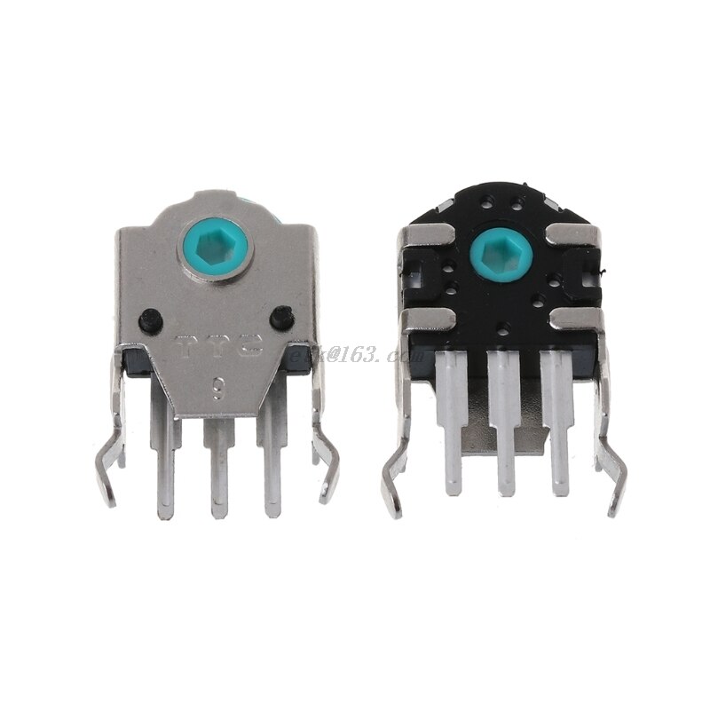 Codeur de souris TTC Original, haute précision, 2 pièces, 9mm/10mm/11mm/13mm, noyau vert, 9mm/11mm, rouge: green 9mm 2pcs