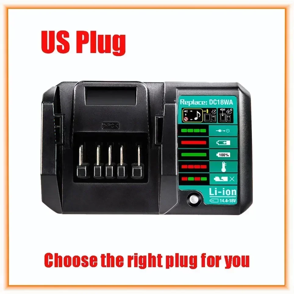 Batterie aste Eddie Ion, Makita Mak, BL1415G, BL1413G, BL1460G, DC18WA, UH480D, UH520D, UM165D, URagglomD, DMR106, 14.4V, 5,0 Ah: Bleu