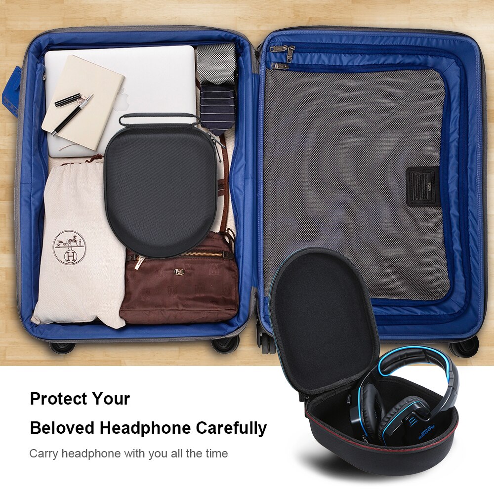 Carrying Bag Headphone Bag Case Hard EVA Headphone... – Vicedeal