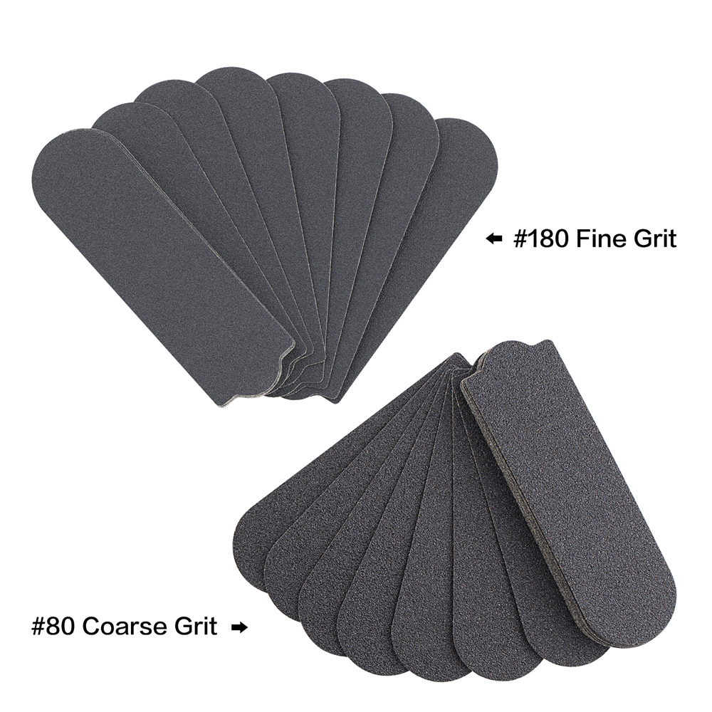 20 Stks/zak Voetvijlen Schuurvervangers Voor Pedicure-Voetvijlen Voetverzorging-Gereedschapsbestand-Eeltverwijderaar Dode Huid Voetrasp Bijvullen