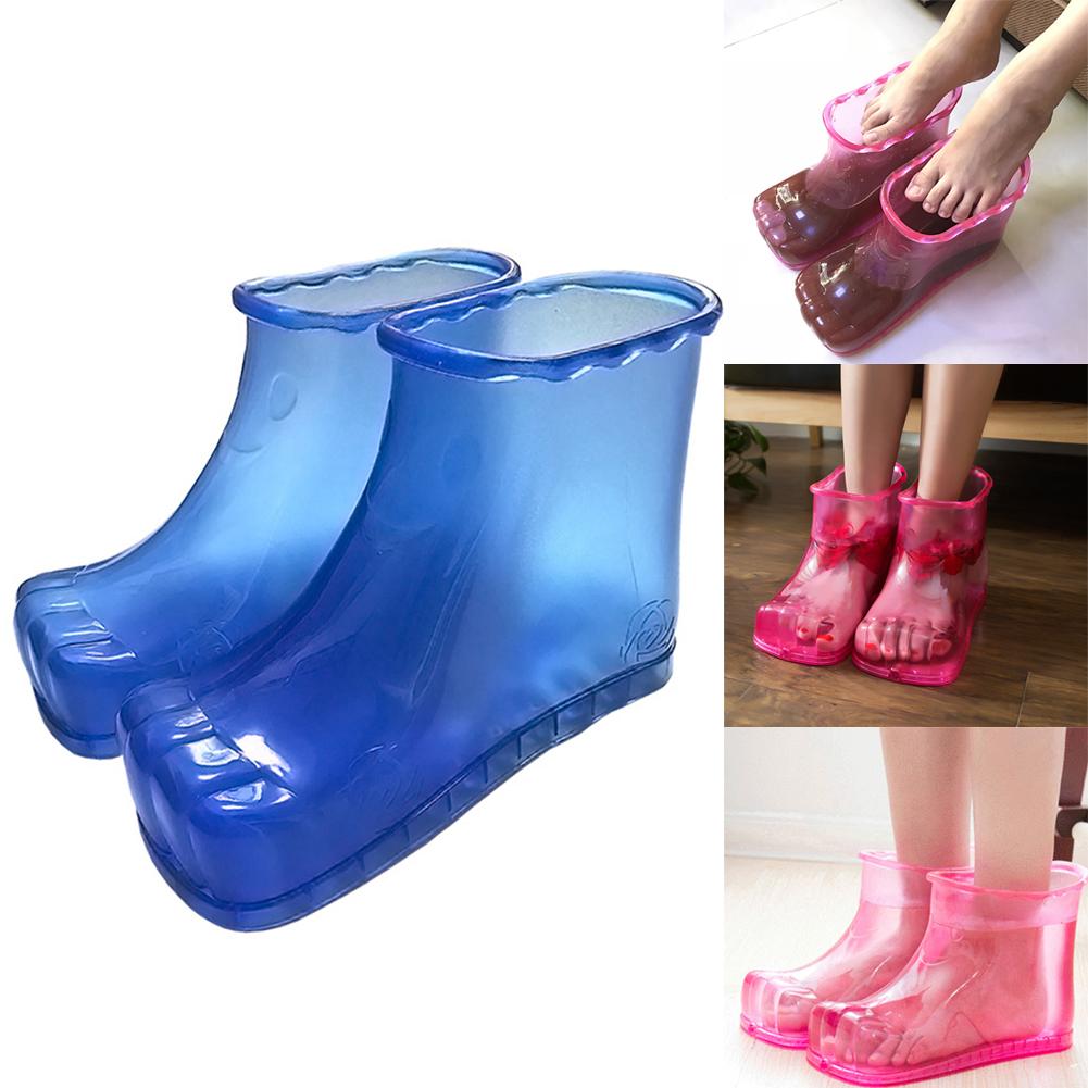 Portable bain de pieds Massage chaussures pieds Relaxation pantoufle Acupoint santé soins des pieds