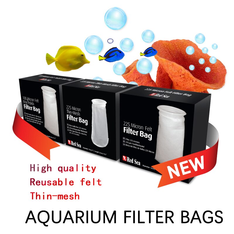 RED SEA REEFER NANO MICRON FILTER SOCK BAG FINE POLISH FELT THIN MESH AQUARIUM