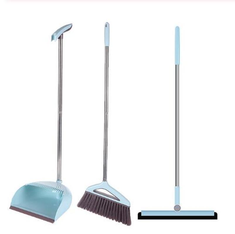 Opvouwbare bezem set plastic PP bezem combinatie familie bont reiniging stofvrij hulpgereedschappen huishoudelijke schoonmaakmiddelen gereedschappen LB827152