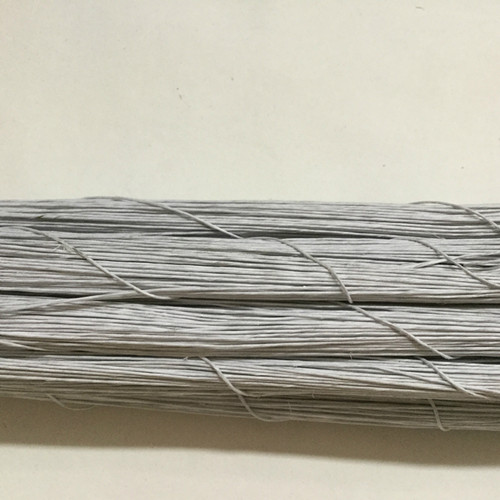 60cm konstgjorda pappersgrenar kvisttråd diy / nylon blomtillbehör 50pc ett paket 26#0.45mm: Vit